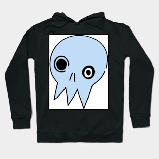 Blue Skull Hoodie